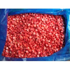 Maasika kuubikud, külmutatud, 2,5kg/4tk, Bodex (-18C)